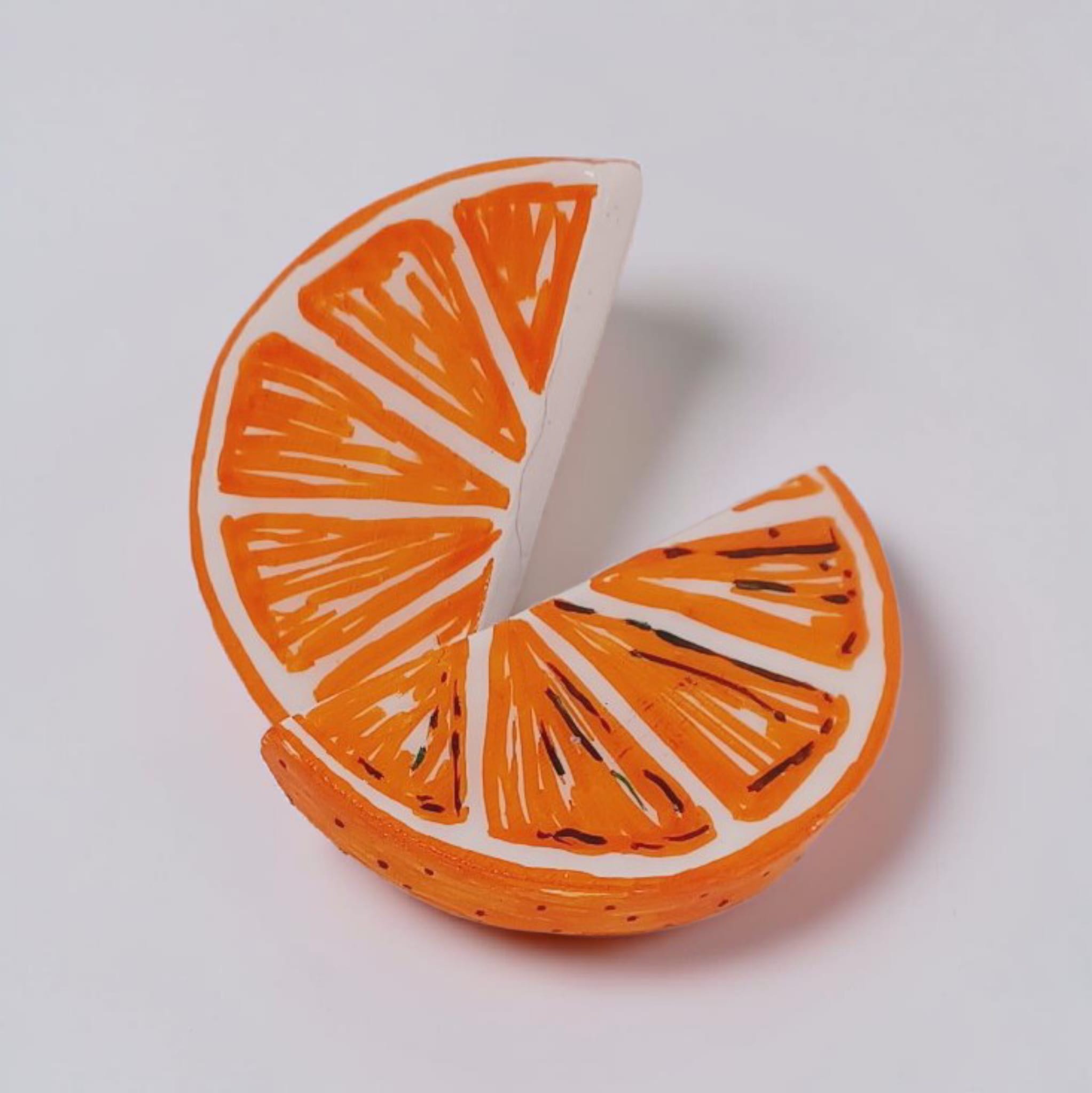 Orange Slice Fridge Magnet