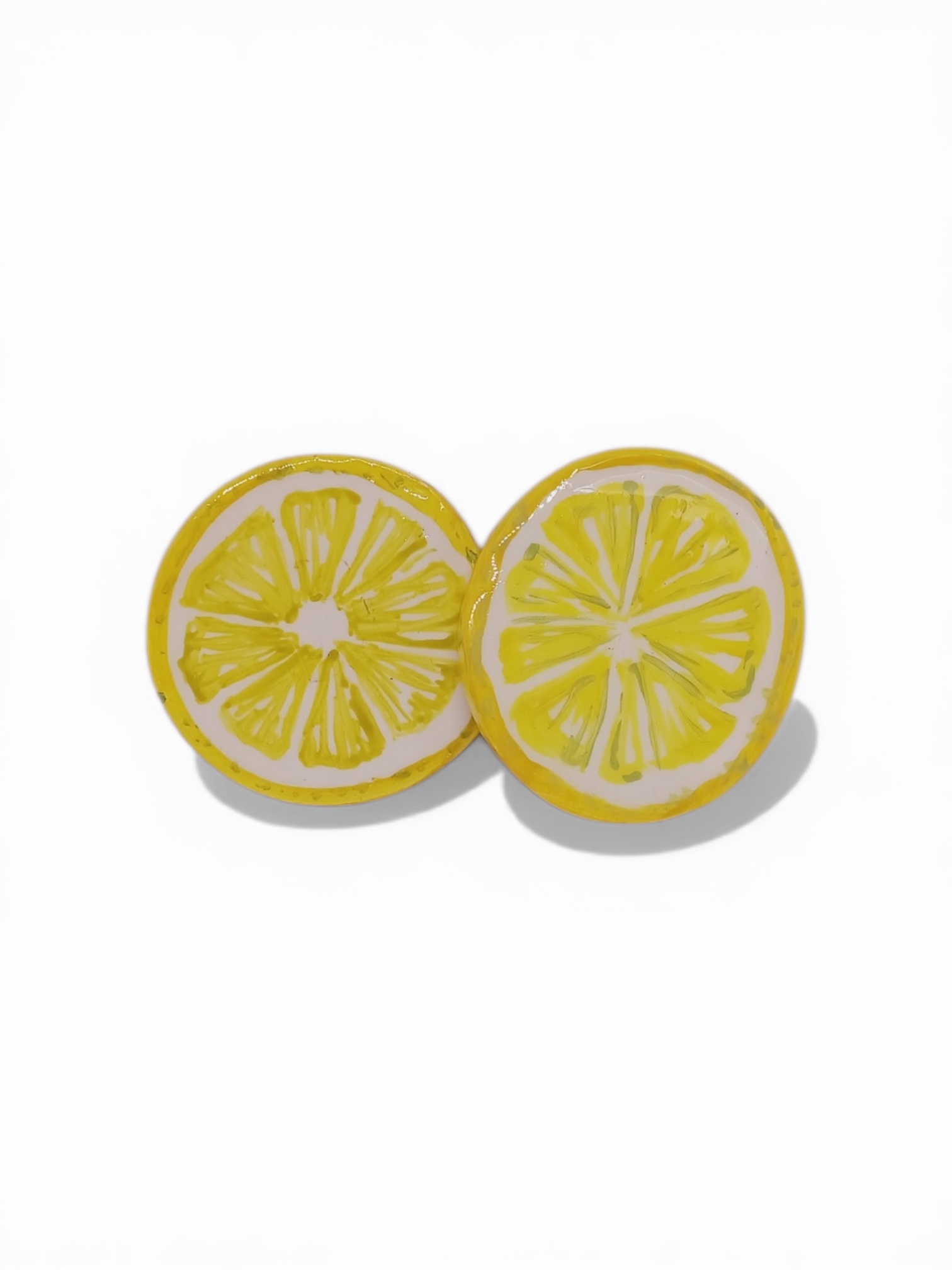 Lemon fridge magnet