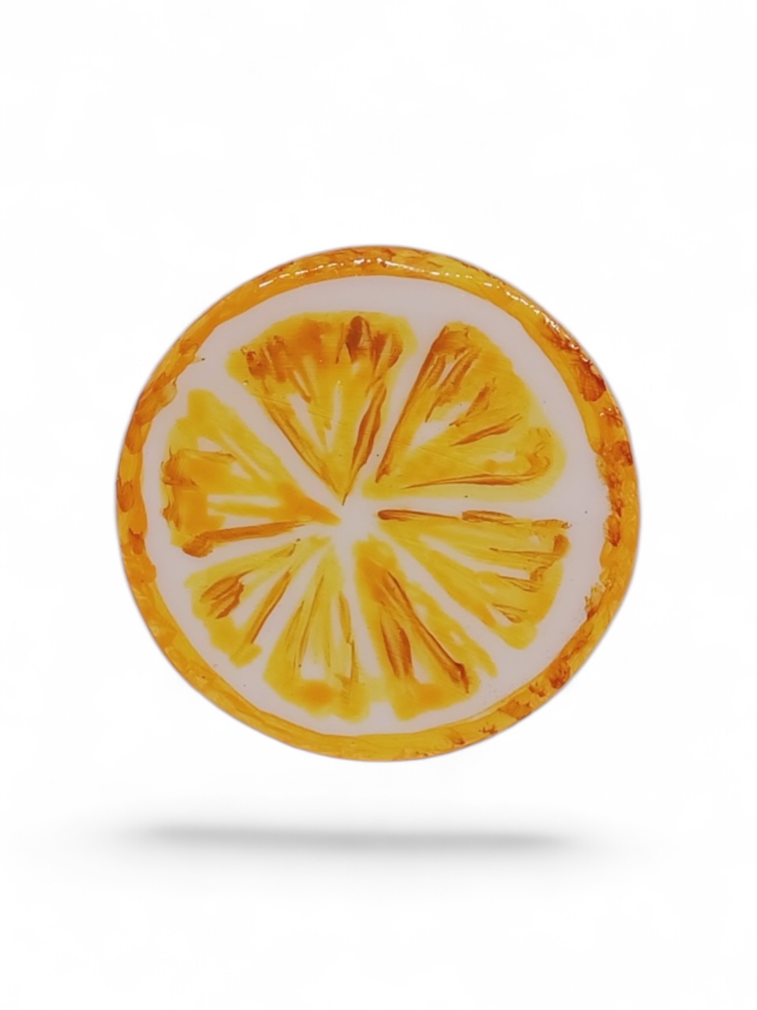 Orange Fridge magnet